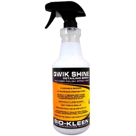 Bio-Kleen 32 oz Qwik Shine Spray Wax BKNM00907